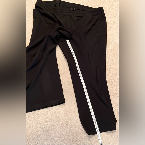 Plus size Designer black suit with white piping - Picture 5 of 7